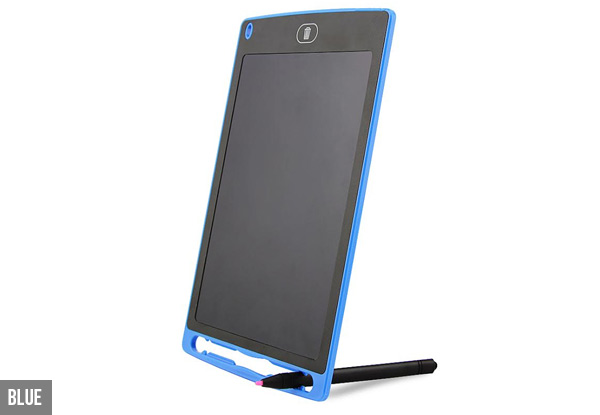 LCD 8.5-Inch Digital Graphic Tablet - Five Colours Available with Free Delivery
