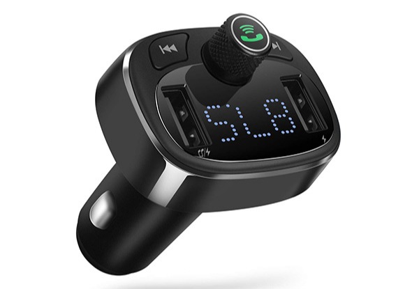 Handsfree FM Transmitter Bluetooth Car Kit