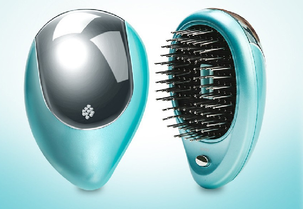 Hair Smoothing Ionic Scalp Massage Hairbrush - Two Colours Available & Option for Two