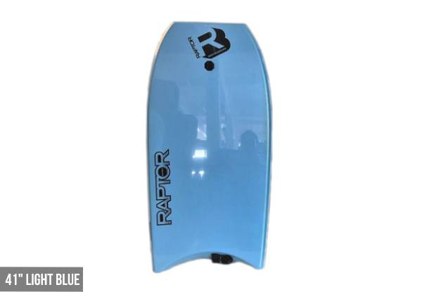 2021 Design Raptor Body/Boogie Board Range incl. Leash - Two Sizes & Four Colours Available
