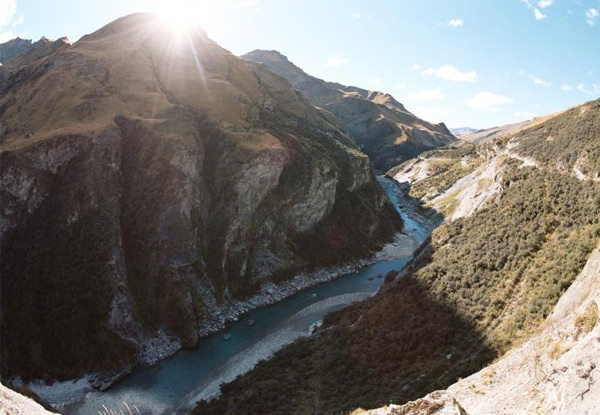 Half-Day Whitewater Rafting Experience for Two on the Shotover River, Queenstown - Options for Four or Eight People.