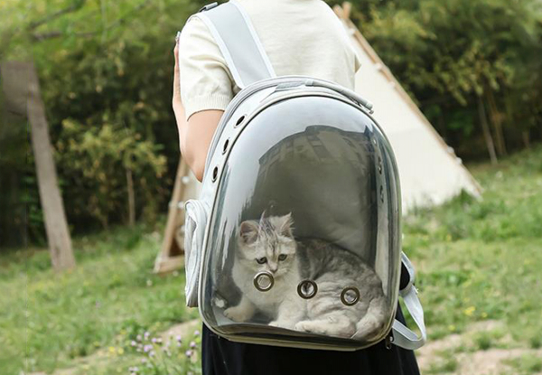 Expandable Pet Carrier Backpack - Three Colours Available