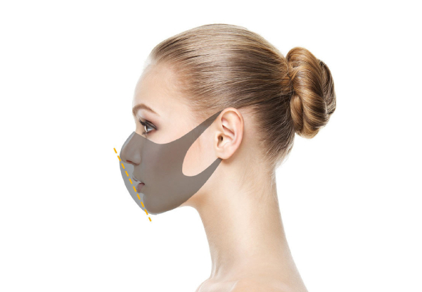 Two-Pack of Adult Reusable Fabric Face Masks - Two Colours Available