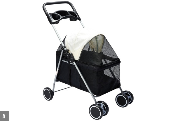 PaWz Large Pet Stroller - Two Styles Available