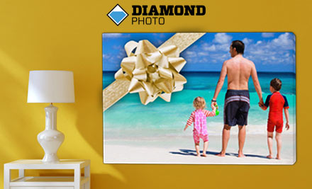 From $35 for a Large Personalised Canvas Print incl. Nationwide Delivery (value up to $419)