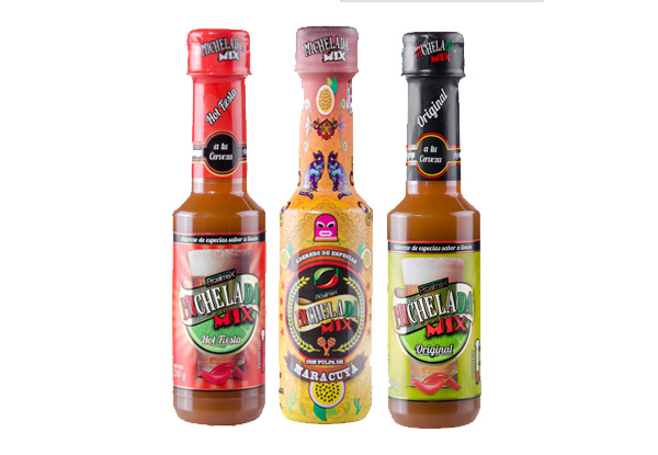 Three-Pack of Michelada Mix - Three Flavours Available - Option for Six-Pack