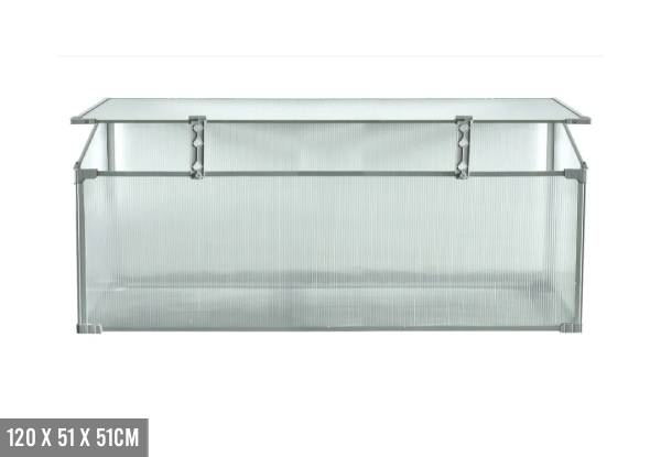 Mini Aluminium Frame Greenhouse with Roof Vent - Available in Two Sizes