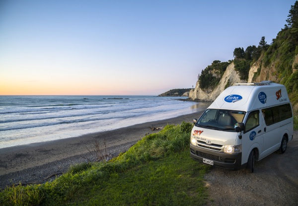 Four-Day Bubble Escape Campervan Travel Package - Option for Six Days - Pick Up/Drop Off from Auckland or Christchurch - Valid from 1st February 2022