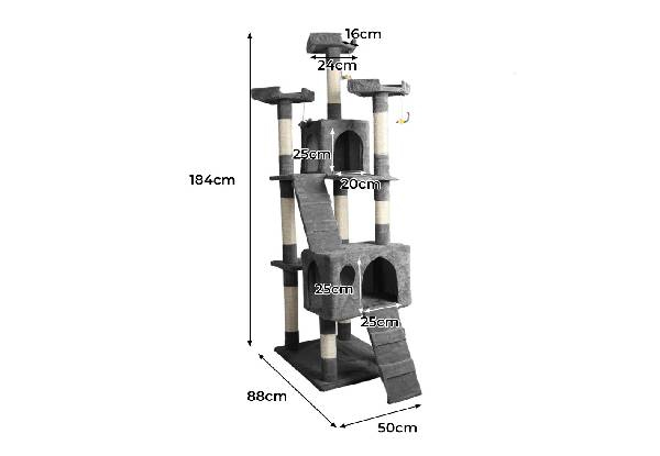 PaWz Cat Tree Scratching Post - Two Colours Available