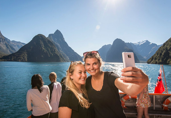 Two-Hour Morning or Lunchtime Milford Sound Cruise - Options for up to Four People & Family Pass