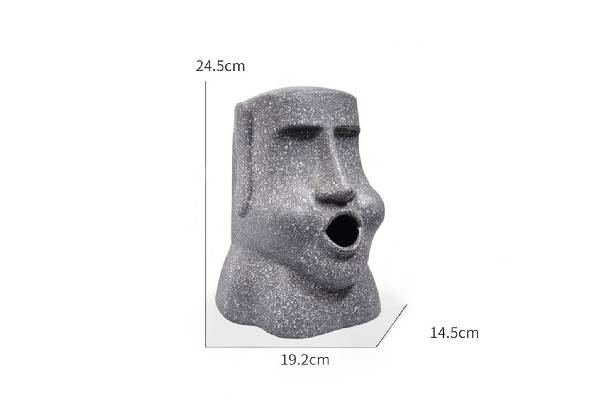 Moai Statue Tissue Box