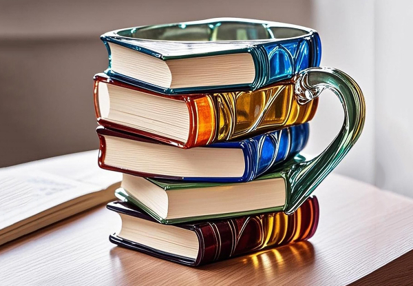 Book Lover Novelty Coffee Mug - Available in Two Styles