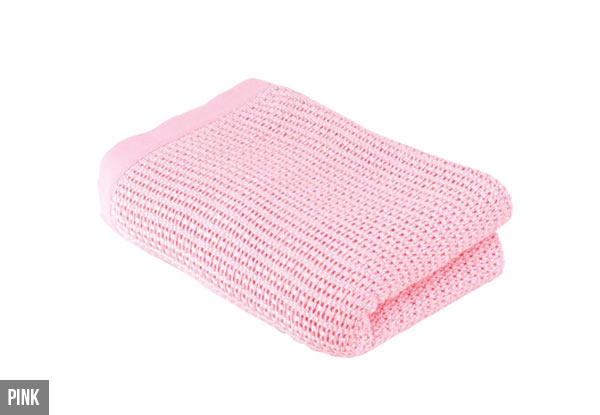 Aircell Cot Baby Blanket - Two Colours Available