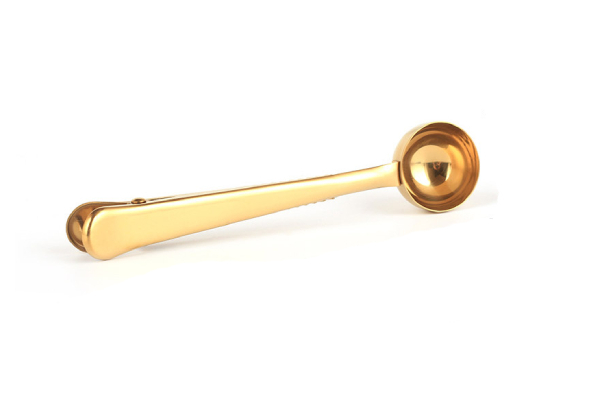 Stainless Steel Gold Coffee Spoon