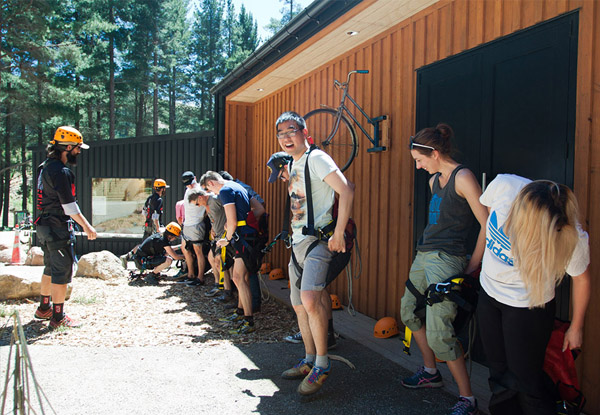 One Adult Pass to The Long Ride - New Zealand's Longest Zipline at the Christchurch Adventure Park - Option for One Youth Pass