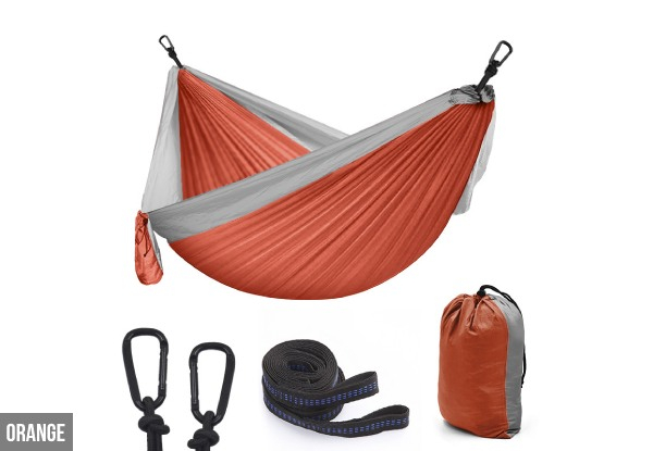 Double Camping Hammock - Four Colours Available
