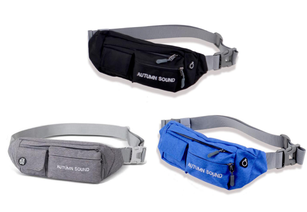 Outdoor Running Fitness Waist Bag - Three Colours Available