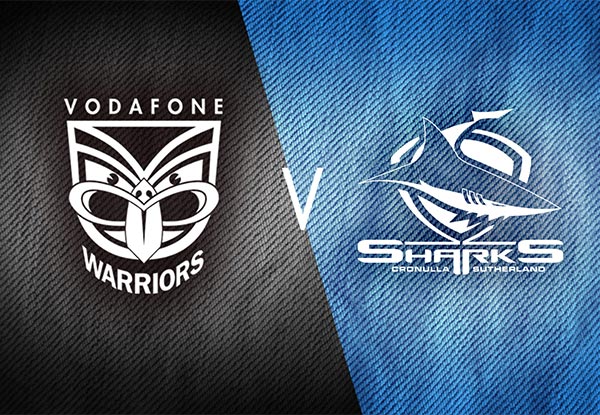 Grab Two GA Tickets to The Vodafone Warriors v Cronulla Sharks on Friday 29th June - Options for up to 10 Matchday Tickets (Booking & Service Fees Apply)