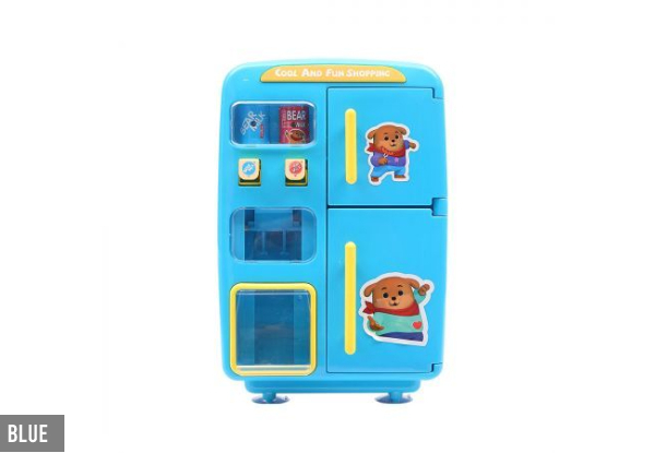 Kids Refrigerator Vending Machine Play Set - Two Colours Available