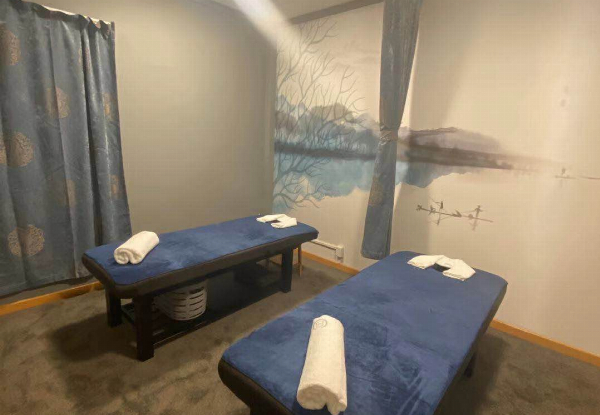 60-Minute Full Body Chinese Oil Massage - Options for Couple, 90-Minute Massage with Chinese Medicine Doctor, or $40 Voucher for Chinese Medicine