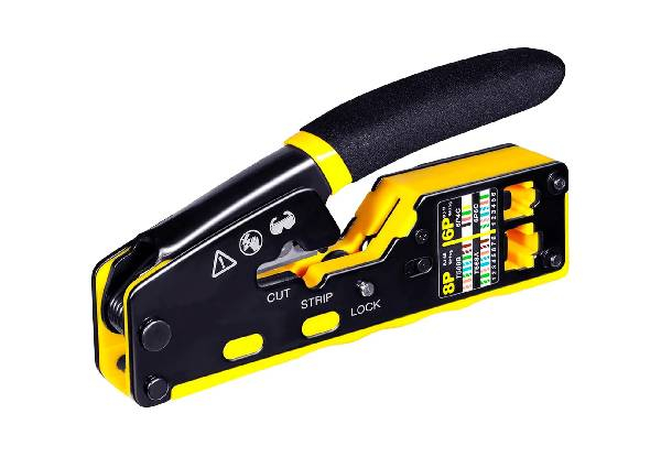 Multifunctional RJ45 Ethernet Crimping Tool Kit