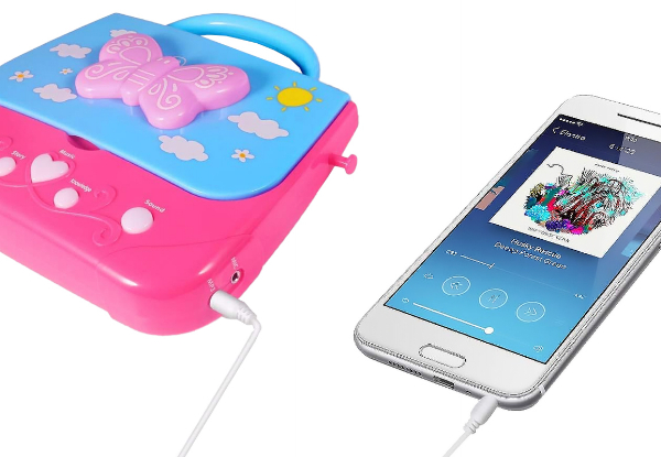 Kids Karaoke Machine Toy incl. Microphone - Two Options Available