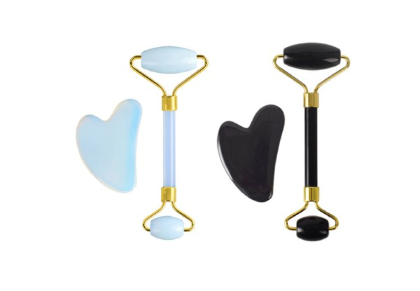 Gua Sha Stone Massager - Two Colours Available & Option for Two-Pack