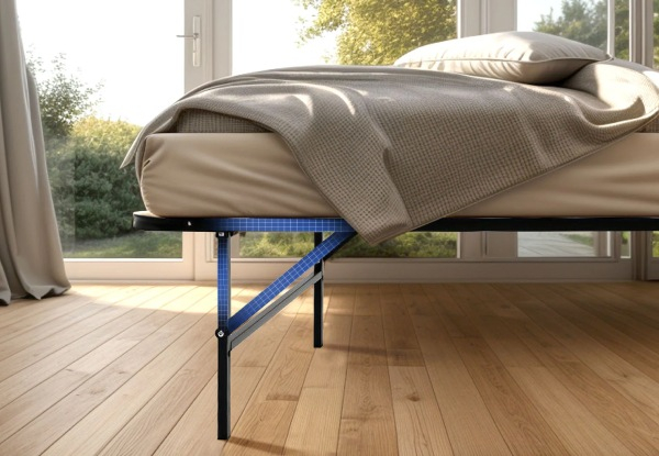 Foldable Bed Frame - Four Sizes Available