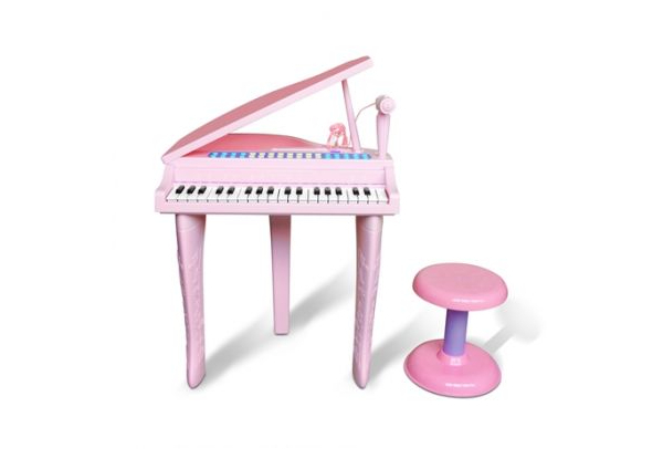 Deluxe Pink Electronic Keyboard