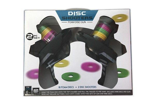 Two-Pack of Disc Shooters - Option for 2 x Two-Pack & 3 x Two-Pack Available