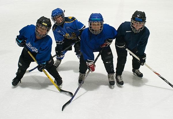 Two Learn to Play Ice Hockey Lessons for One Child incl. Gear Hire