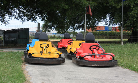 $20 for Two 15-Minute Go-Kart Sessions on the Outdoor Track (value up to $40)