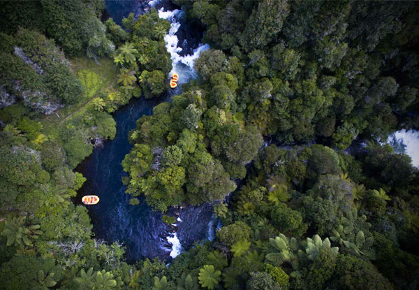 3.5 Hour Kaituna River White Water Rafting Experience incl. Online Photo Pack - Options for Up to 8 People