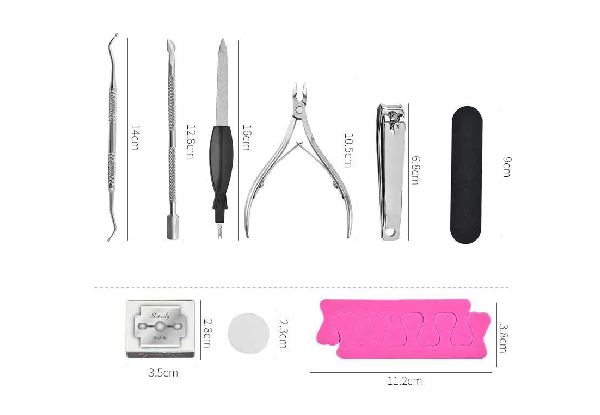 19-in-One Pedicure Tool Set