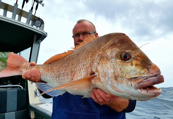 Per-Person, Half-Day Snapper Boat Charter Trip for up to Four-People - Option for Full-Day Kingfish Boat Charter Trip, Bay of Islands Only