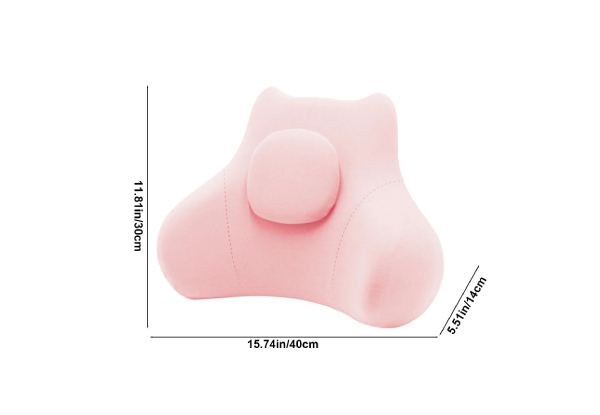 Memory Foam Car Cushion with Lumbar Support - Available in Three Colours