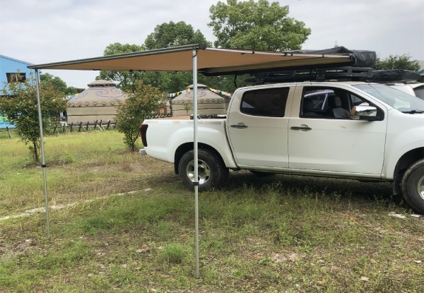 Extendable Car Roof Awning Shade - Two Sizes Available