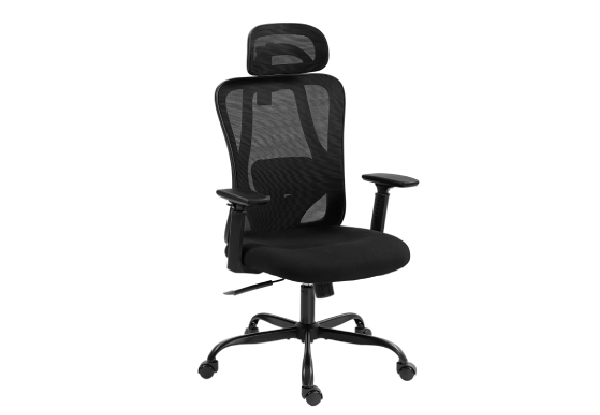 Black Ergonomic Mesh Office Chair