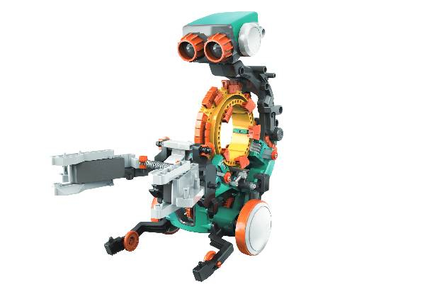 Five-in-One JCM Mechanical Robot Toy