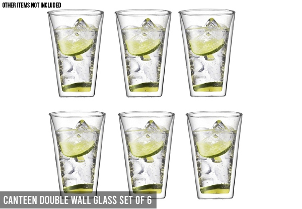 Bodum Double Wall Glass Range - Six Options Available