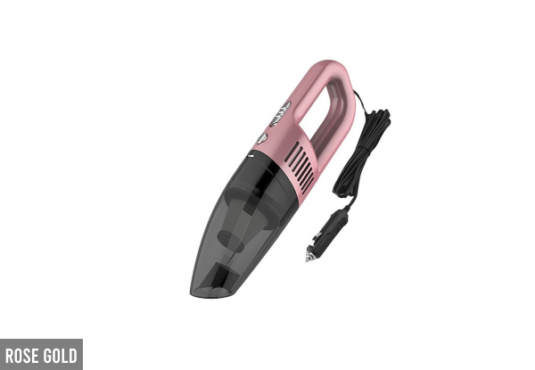 Car Vacuum Cleaner - Three Colours Available & Option for Two-Pack