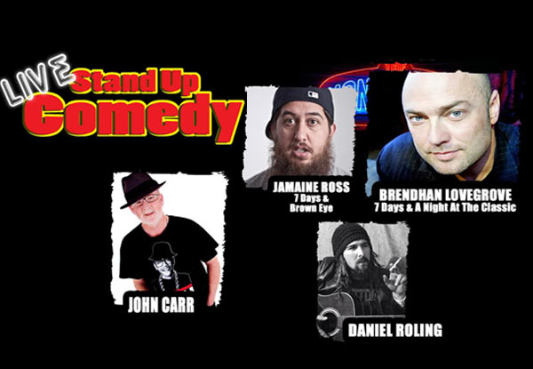 $25 for Two Entries to the Honky Tonk Comedy Night or $40 for Two Entries & Two Burgers - Thursday 19th of November  (value up to $70)