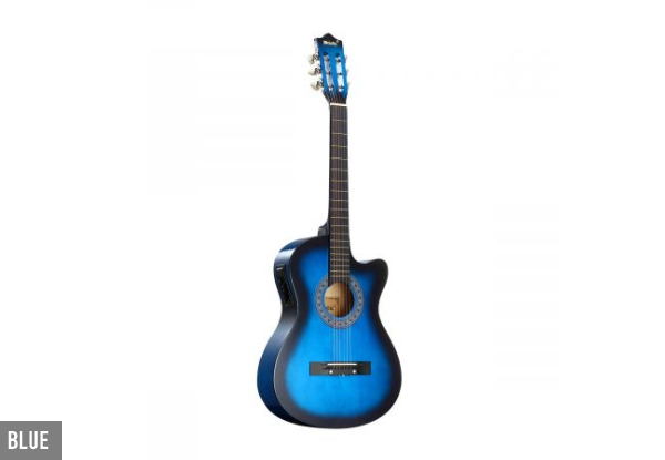 Electric Acoustic Guitar with Bag - Two Colours Available