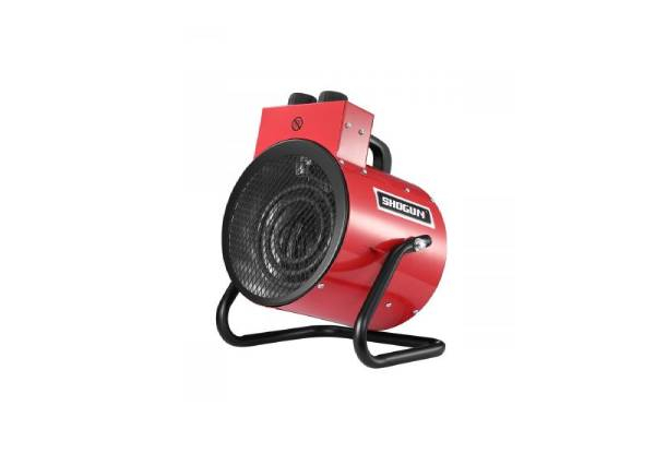 Two-in-One 2000W Portable Electric Industrial Heater - Two Colours Available