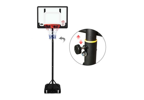 Genki Adjustable Kids Basketball Hoop