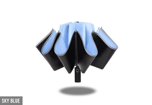 Wind Resistant Portable Umbrella - Six Colours Available