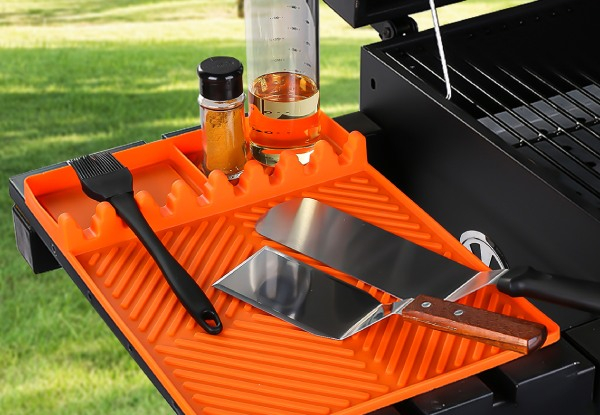 Outdoor Grill Mat BBQ Griddle Tool - Available in Three Colours & Option for Two-Piece