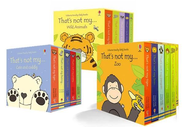 $29.99 for a "That's Not My..." Five-Book Box Set – Three Titles To Choose From