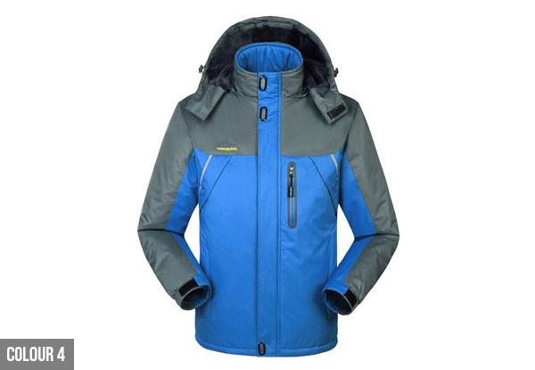 Fleece Lined Weatherproof Jacket - Six Colours Available