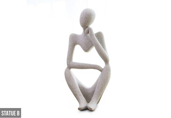 Abstract Thinker Statue - Three Styles Available